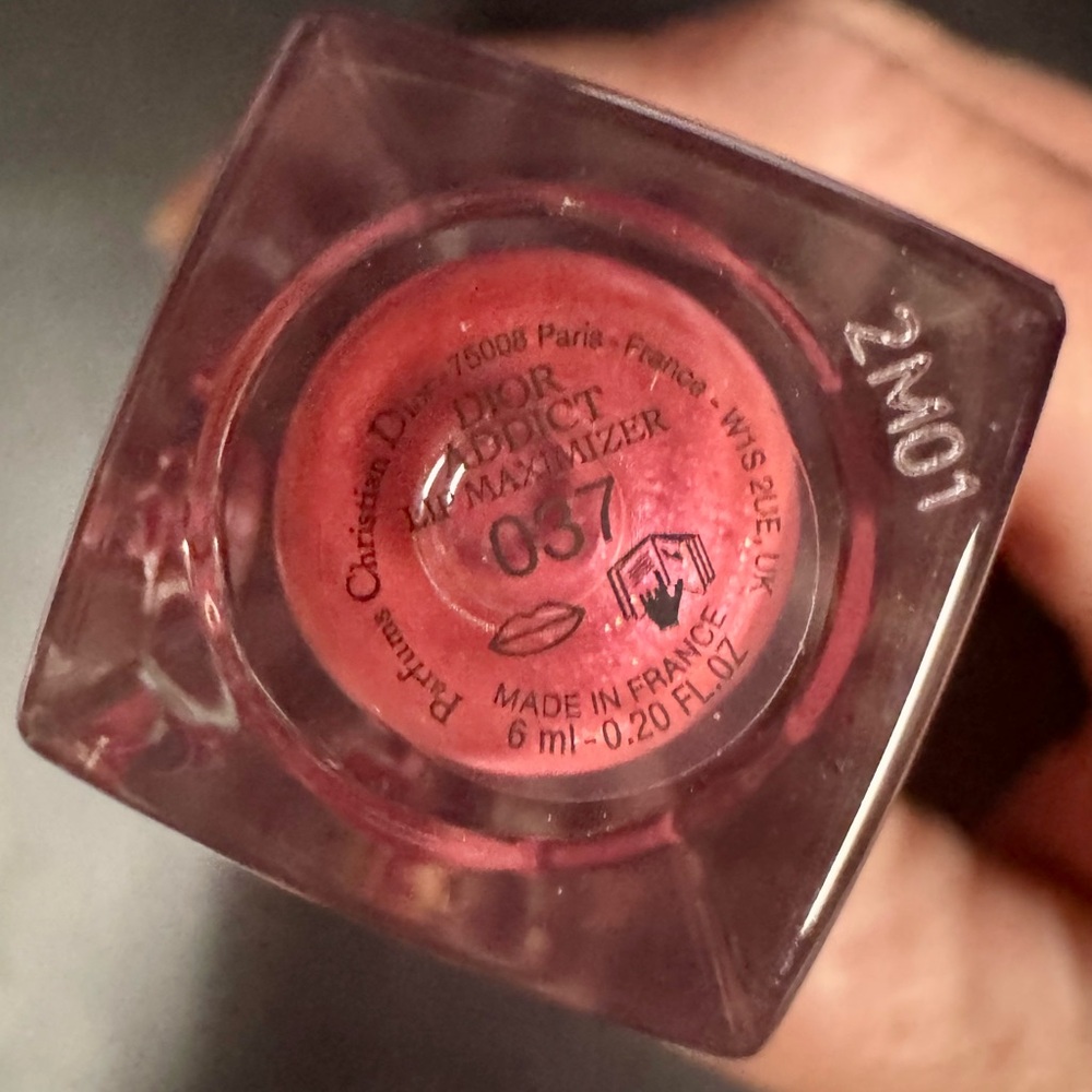 🆕 NWOB Dior Addict Lip Maximizer Plumping Gloss | 037 Intense Rose - A bold pink
